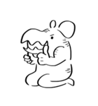 The Tiger Man Who Always Kneels（個別スタンプ：4）