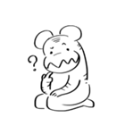 The Tiger Man Who Always Kneels（個別スタンプ：6）