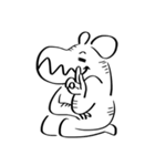 The Tiger Man Who Always Kneels（個別スタンプ：8）