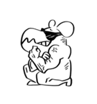 The Tiger Man Who Always Kneels（個別スタンプ：10）