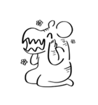 The Tiger Man Who Always Kneels（個別スタンプ：11）