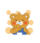 Shy Bobby Bear -Japanese life articles（個別スタンプ：9）