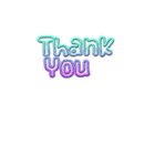 Thank you 2（個別スタンプ：8）