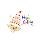 はなたれキャラのかわいいスタンプ（個別スタンプ：35）