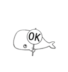 small whale（個別スタンプ：13）