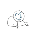 small whale（個別スタンプ：19）