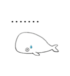 small whale（個別スタンプ：36）