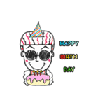 Dark glasses（個別スタンプ：13）