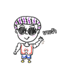 Dark glasses（個別スタンプ：34）
