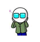 グリーン（個別スタンプ：8）