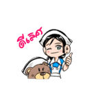 nurse arrived（個別スタンプ：19）