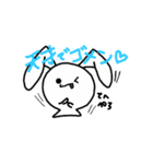 短足の耳垂れウサギ（個別スタンプ：18）