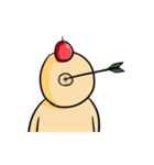 常時使える肌色の粘土（個別スタンプ：12）