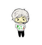 可愛い男の子のスタンプ（個別スタンプ：5）