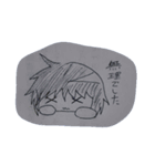 ハヤブサ君とMr,ムーン（個別スタンプ：5）