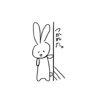 だるめなうさぎ（個別スタンプ：4）