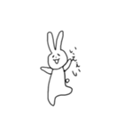 だるめなうさぎ（個別スタンプ：7）