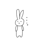 だるめなうさぎ（個別スタンプ：10）
