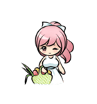 Pretty girl_（個別スタンプ：6）