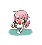 Pretty girl_（個別スタンプ：9）