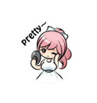 Pretty girl_（個別スタンプ：10）