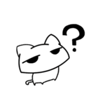 じとめねこ（個別スタンプ：3）