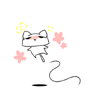 じとめねこ（個別スタンプ：21）
