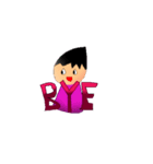 The 11 years old boy（個別スタンプ：10）