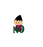 The 11 years old boy（個別スタンプ：12）