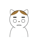 粗眉貓吉（個別スタンプ：8）