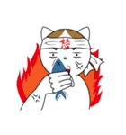 粗眉貓吉（個別スタンプ：17）