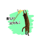 お転婆猫くぅちゃん（個別スタンプ：21）