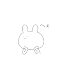 全てがゆるいうさぎ（個別スタンプ：19）
