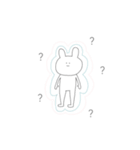全てがゆるいうさぎ（個別スタンプ：24）