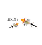 吹き出し細長おやじ（個別スタンプ：15）