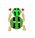 The cutest watermelon（個別スタンプ：26）