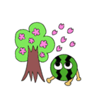 The cutest watermelon（個別スタンプ：35）