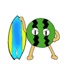 The cutest watermelon（個別スタンプ：36）