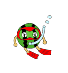 The cutest watermelon（個別スタンプ：37）