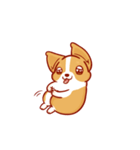 Corgi Dog Kaka - animated sticker vol. 2（個別スタンプ：19）