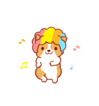 Corgi Dog Kaka - animated sticker vol. 2（個別スタンプ：24）
