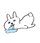 自由なうさぎちゃんスタンプ（個別スタンプ：1）