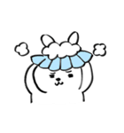 自由なうさぎちゃんスタンプ（個別スタンプ：7）