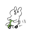自由なうさぎちゃんスタンプ（個別スタンプ：24）
