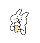 自由なうさぎちゃんスタンプ（個別スタンプ：34）