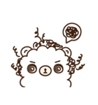 Fluffy bear's daily（個別スタンプ：14）