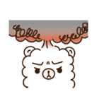 Fluffy bear's daily（個別スタンプ：15）