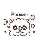 Fluffy bear's daily（個別スタンプ：18）