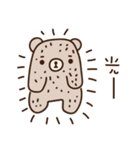 Fluffy bear's daily（個別スタンプ：34）