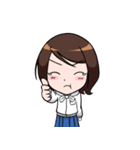 Girl Gang : Student Time！（個別スタンプ：7）